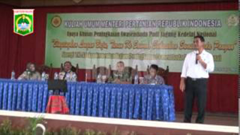 Menteri Pertanian Berikan Kuliah Tamu di STPP Kab. Malang